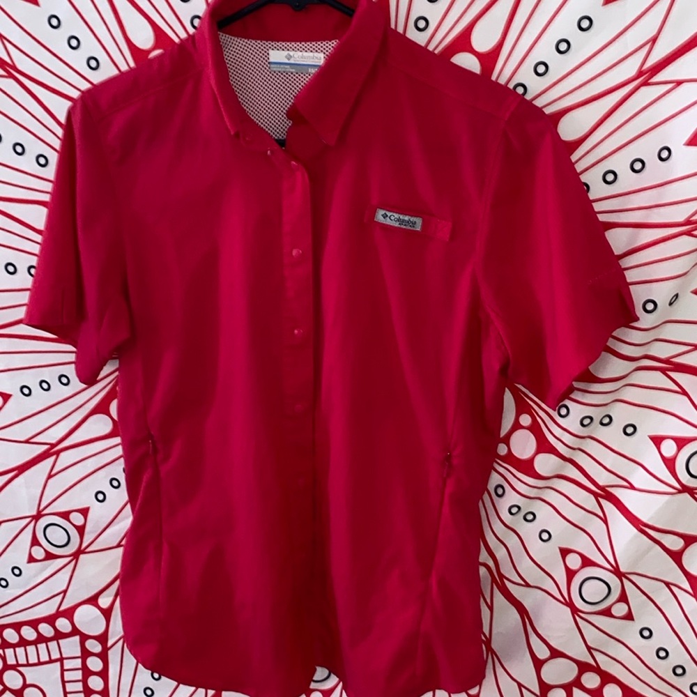 Hot Pink Columbia Shirt